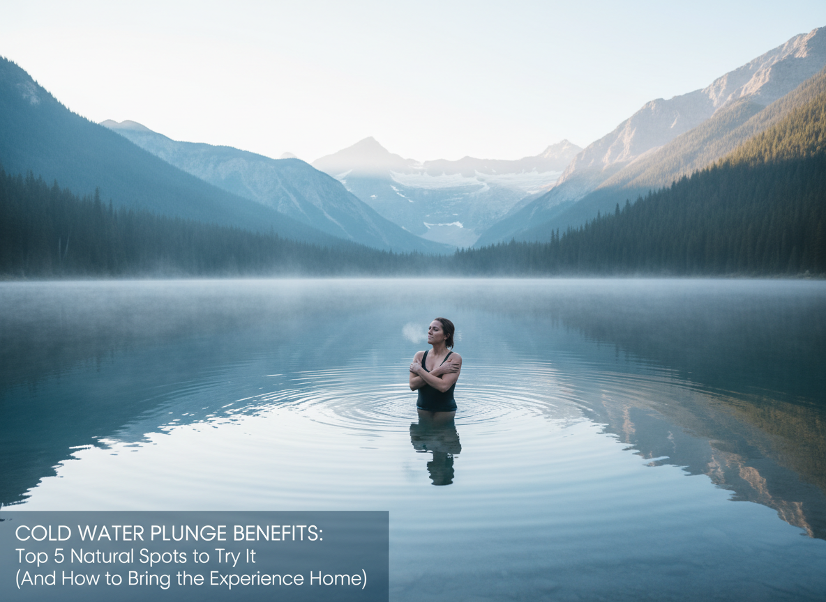 Cold Water Plunge Benefits: Top 5 Natural Spots to Try It (and How to Bring the Experience Home)