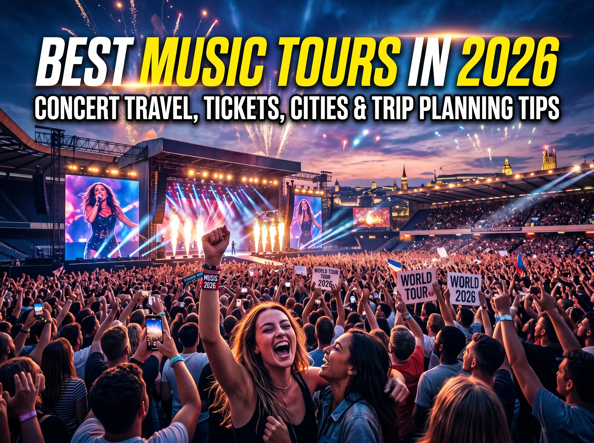Best Music Tours in 2026: Concert Travel, Tickets, Cities & Trip Planning Tips