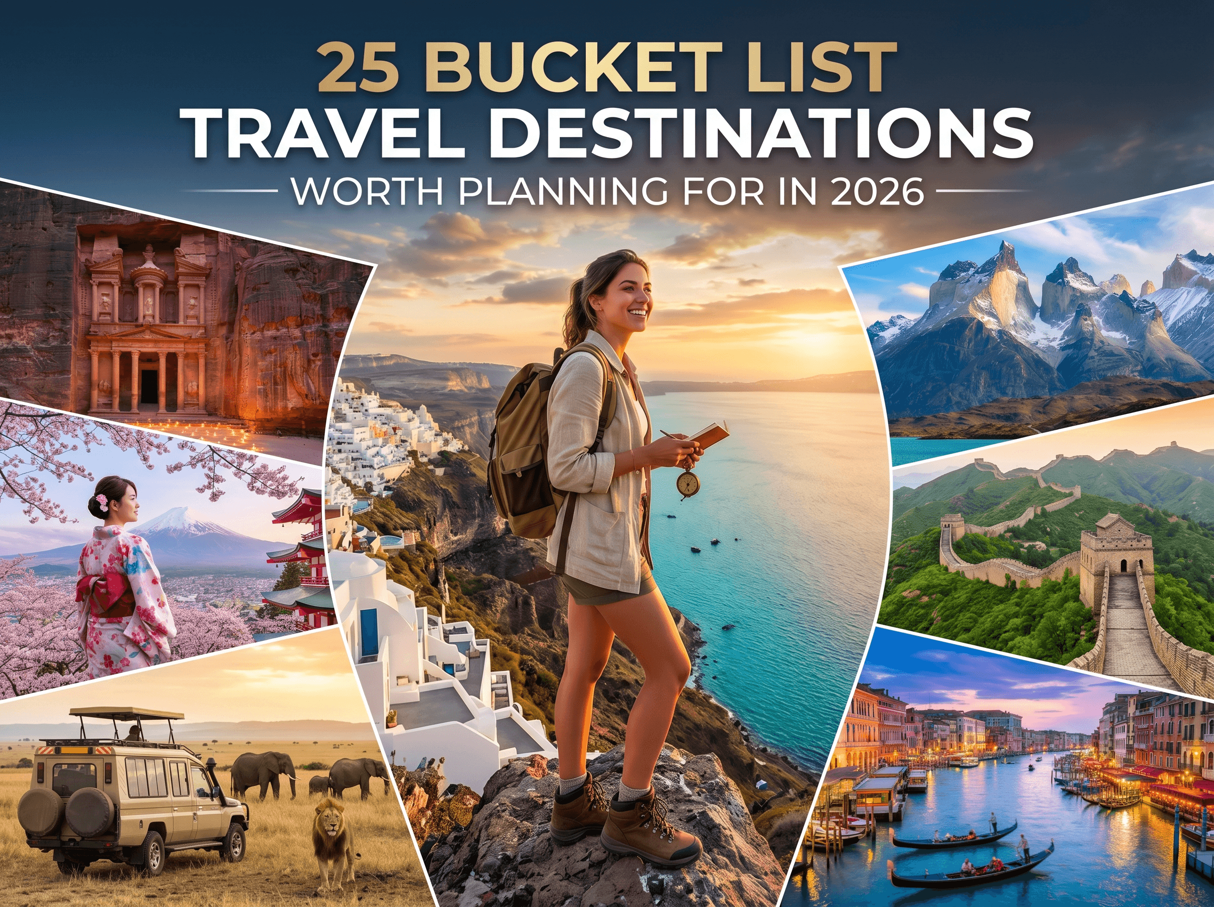 25 Bucket List Travel Destinations Worth Planning For in 2026