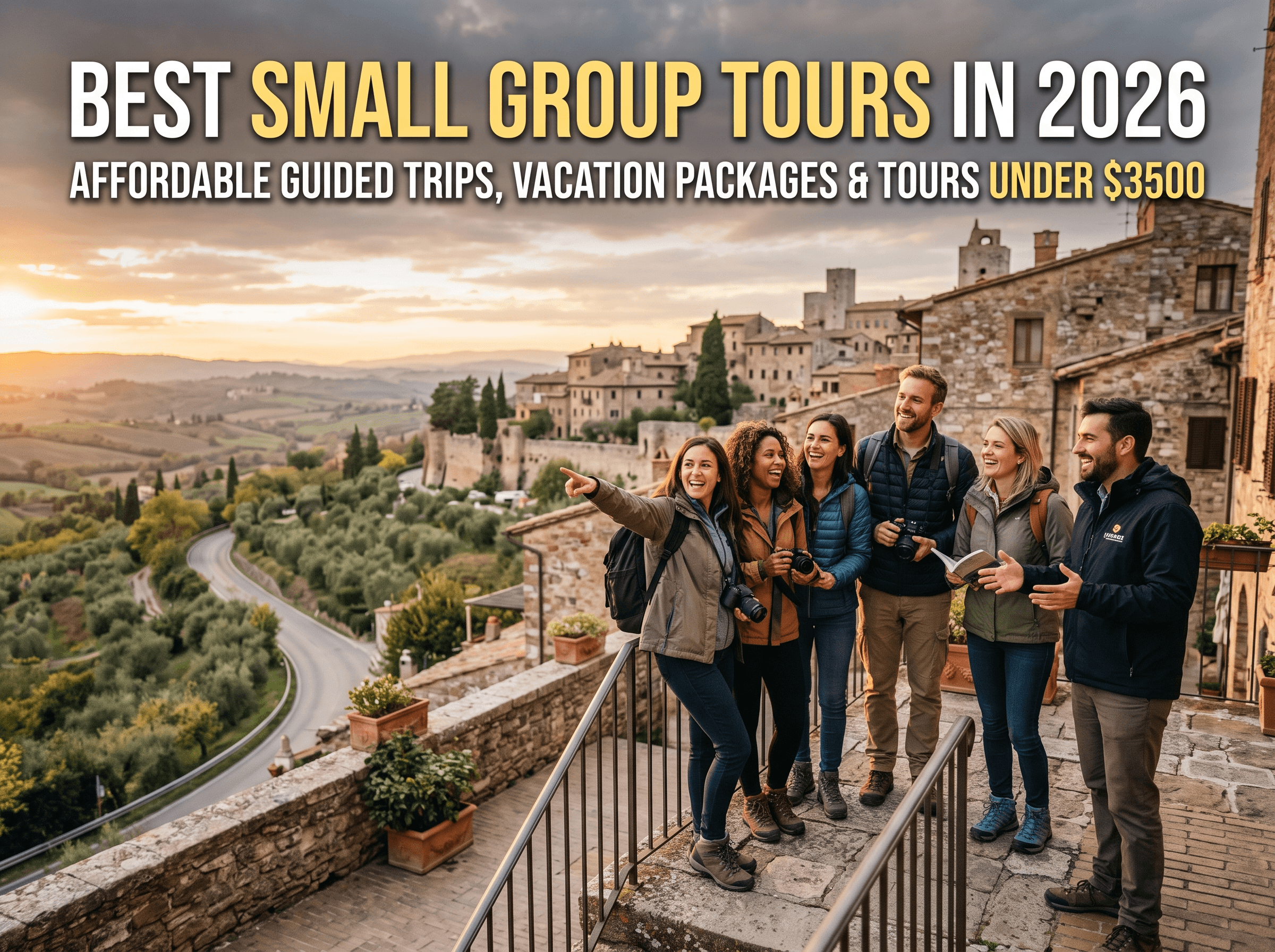 Best Small Group Tours in 2026: Affordable Guided Trips, Vacation Packages & Tours Under $3500